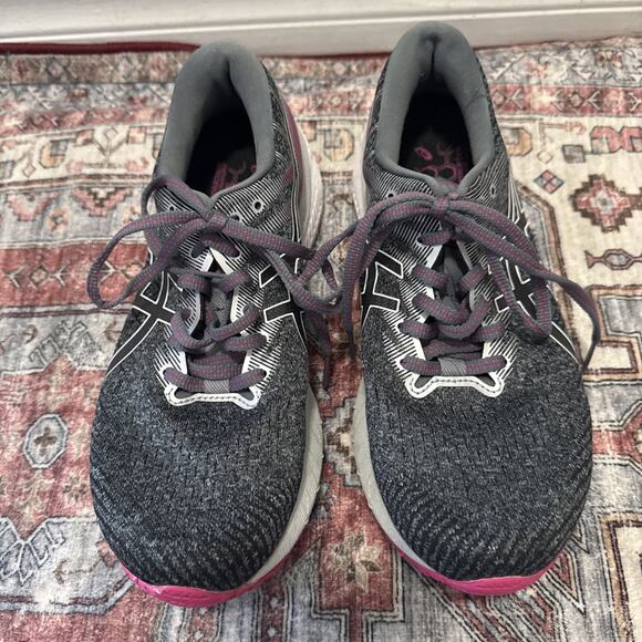 Asics Shoes Women's 9 GT-2000 Running Sneakers 1012B045 Gray Fabric Lace Up 9.5 - Picture 3 of 8